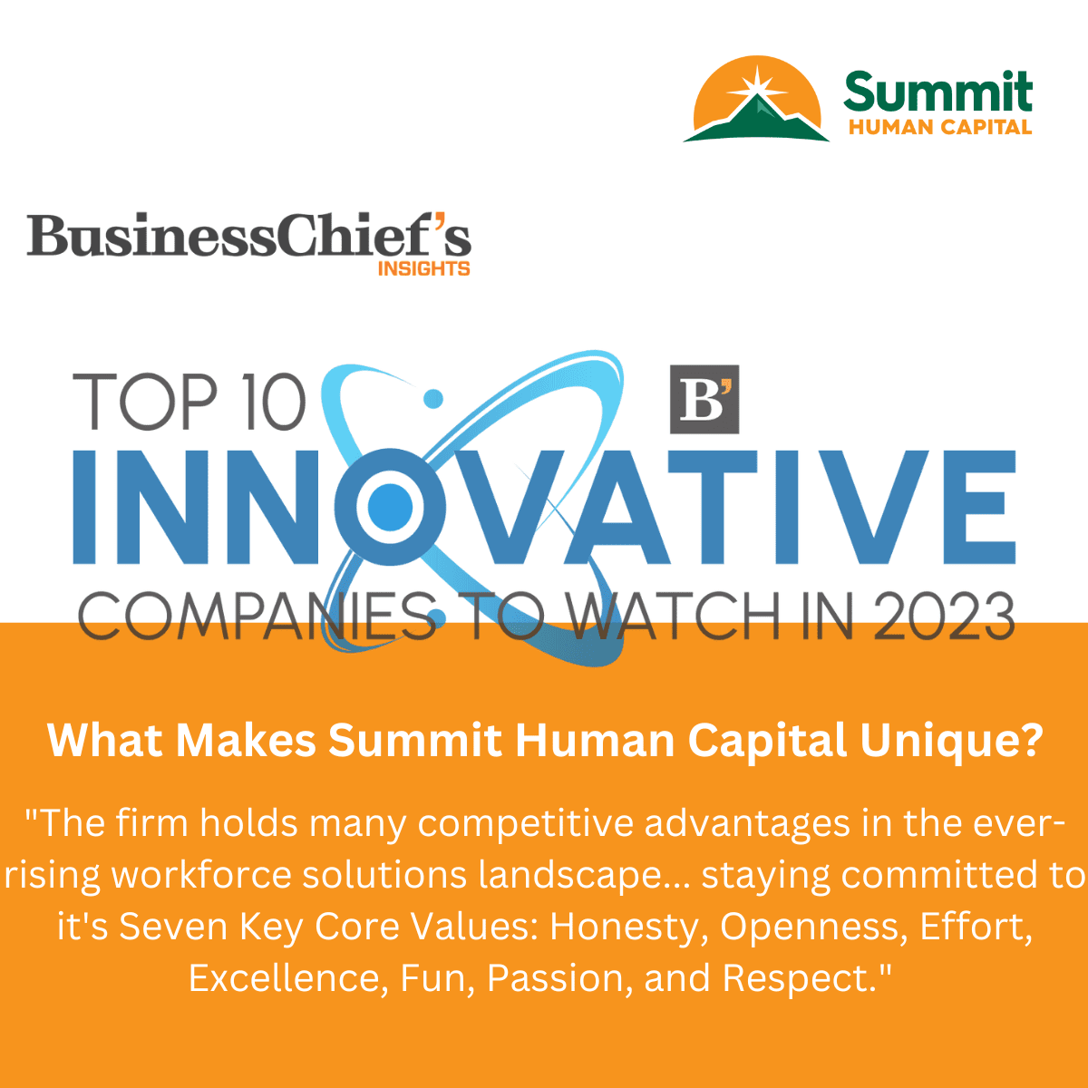 Summit Human Capital: World-Class Culture