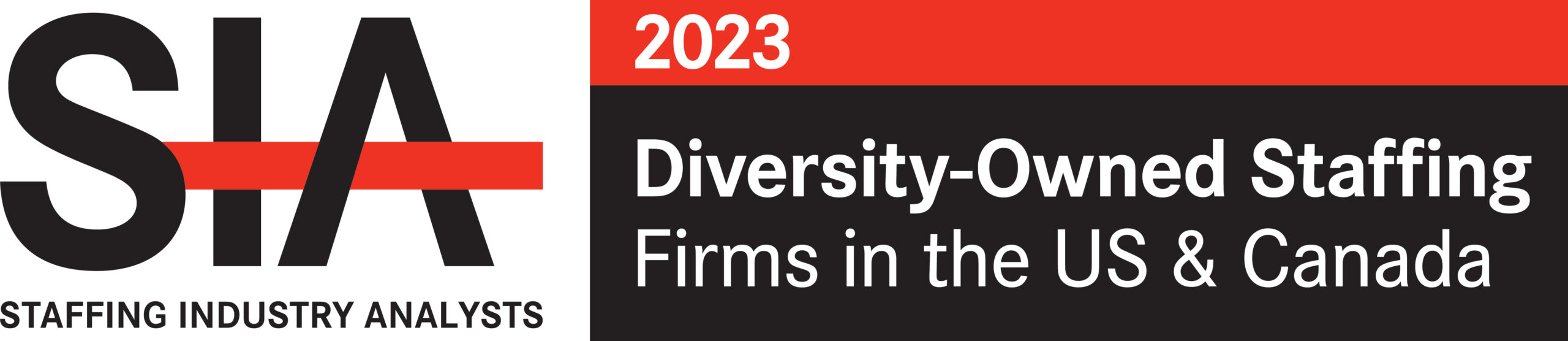 SIA: 2023 Diversity-Owned Staffing Firms